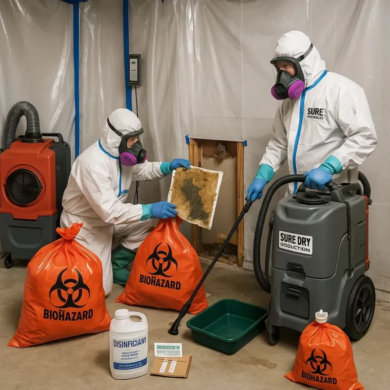 Contaminated Water Handling Protocols process in Phelan, CA