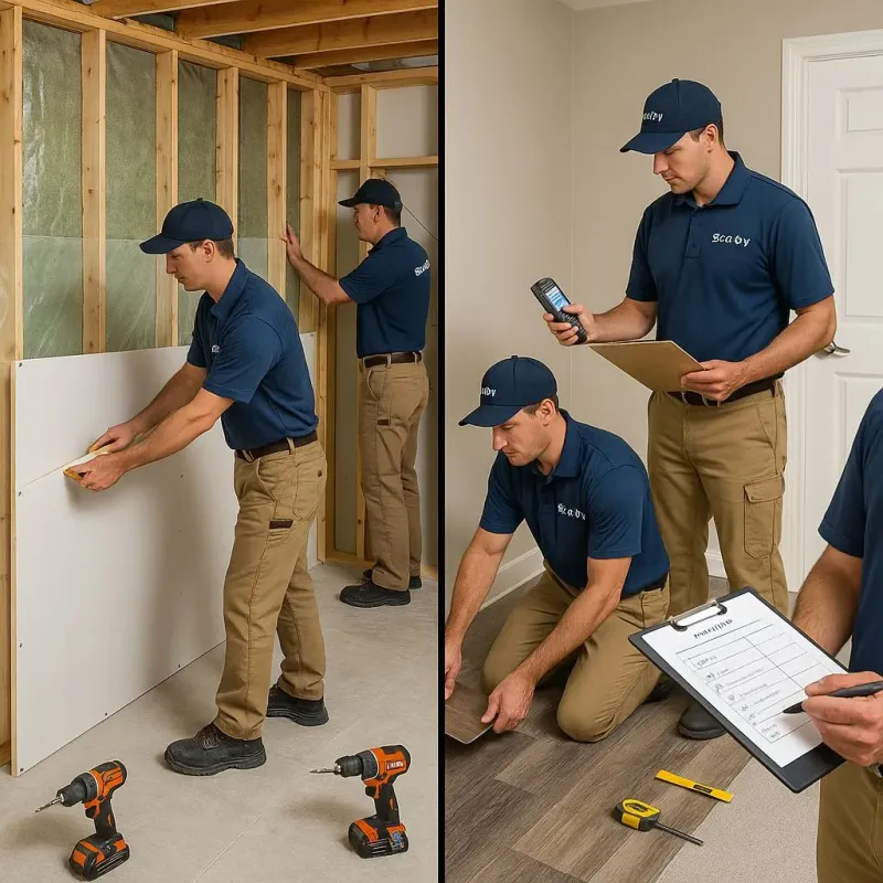 Repairs and Reconstruction process in Phelan, CA
